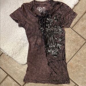 Affliction Graphic Short Sleeve Tee